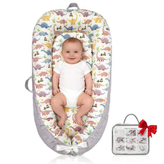 Meindoovm baby lounger cover – removable and machine washable for quick cleanups.