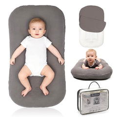 Meindoovm Baby Lounger cozy hug for awake-time play and bonding.