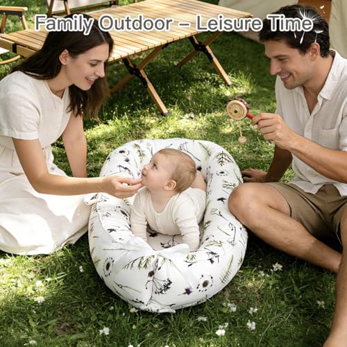 Meindoovm Baby Lounger machine-washable cover for easy cleaning