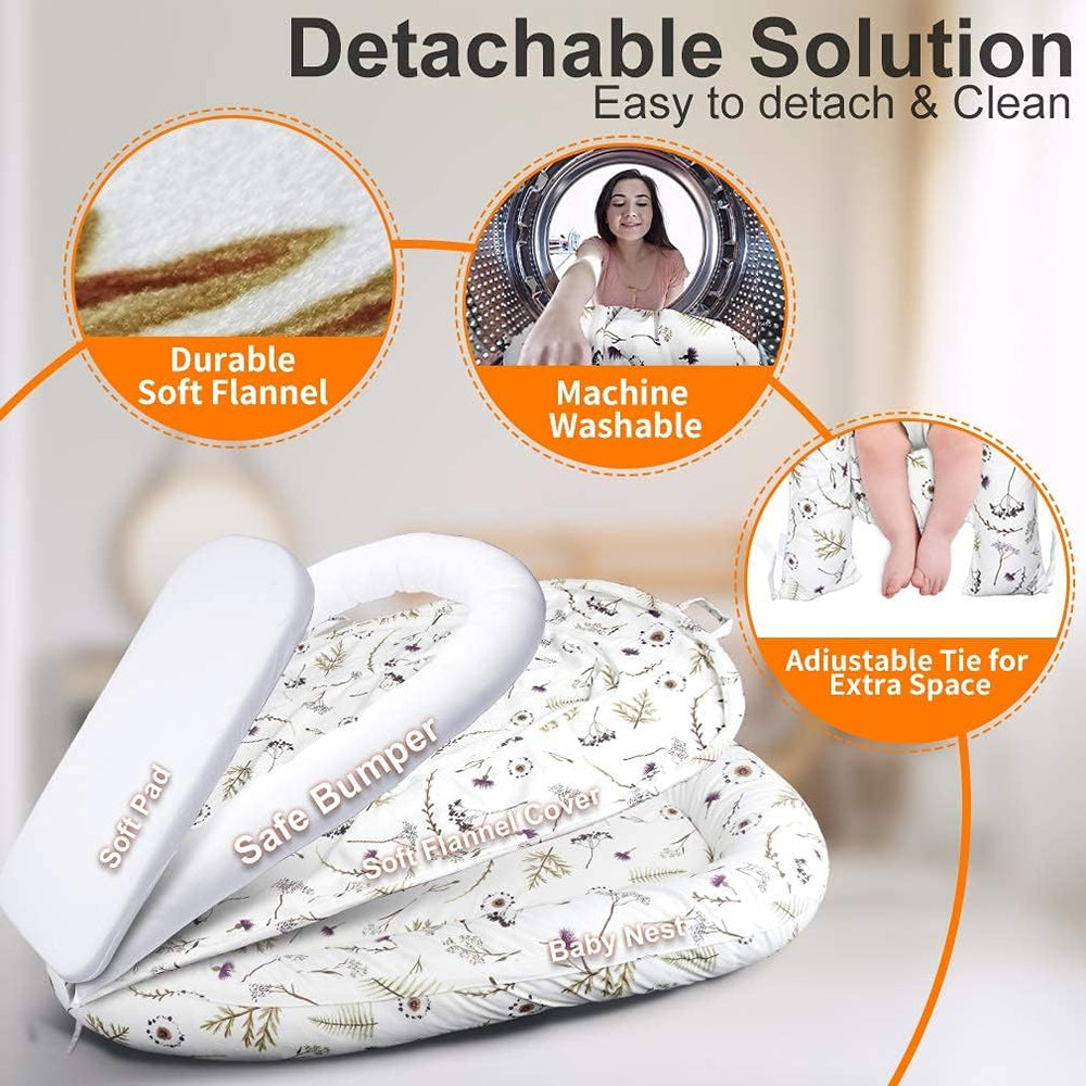Meindoovm Baby Lounger CPSIA/CPC certified for safety-conscious homes