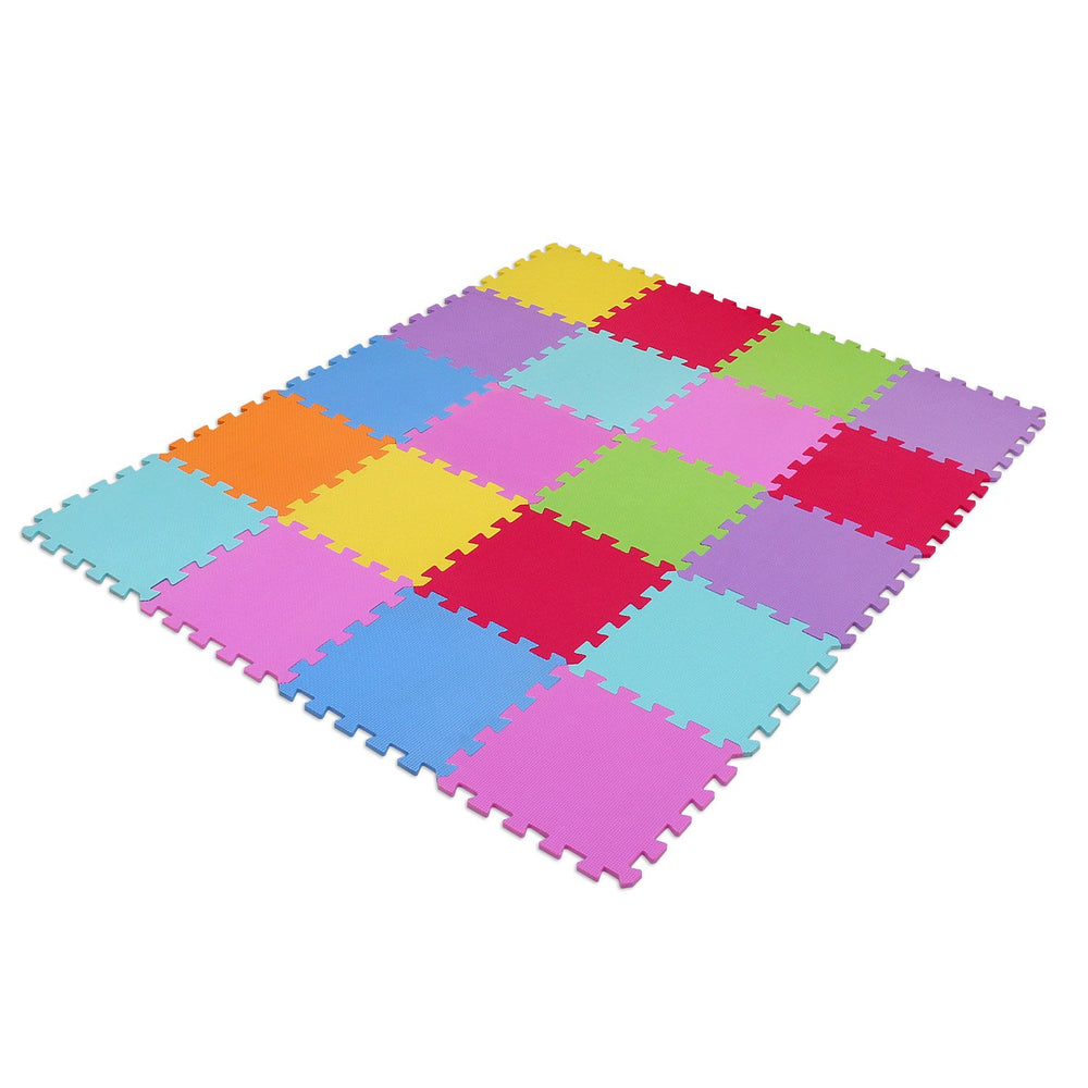 Meiqicool 20-piece EVA tiles assembly shows full coverage layout.