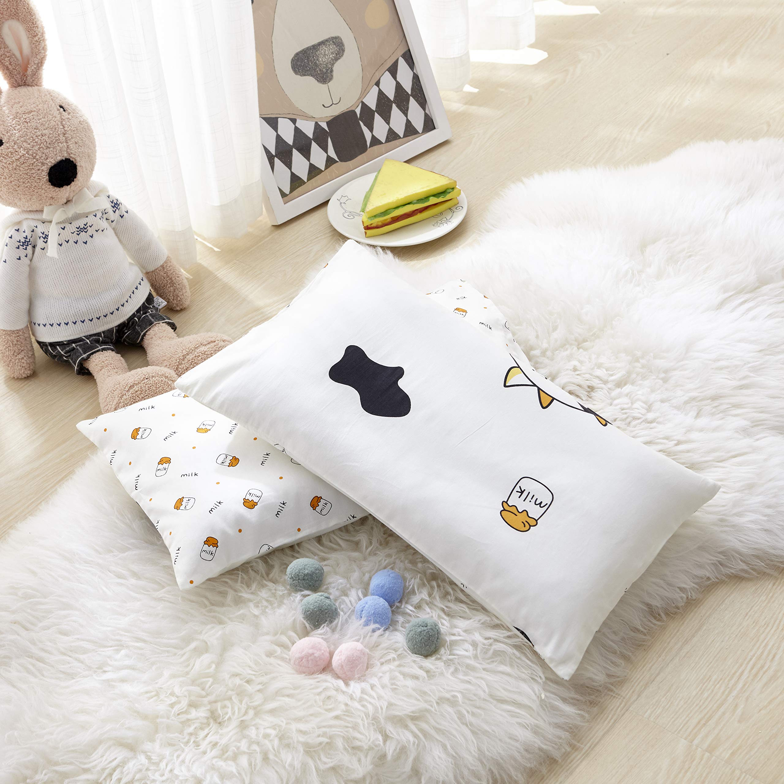 MEJU bedding in a bright kid room showcasing easy-care design for busy families