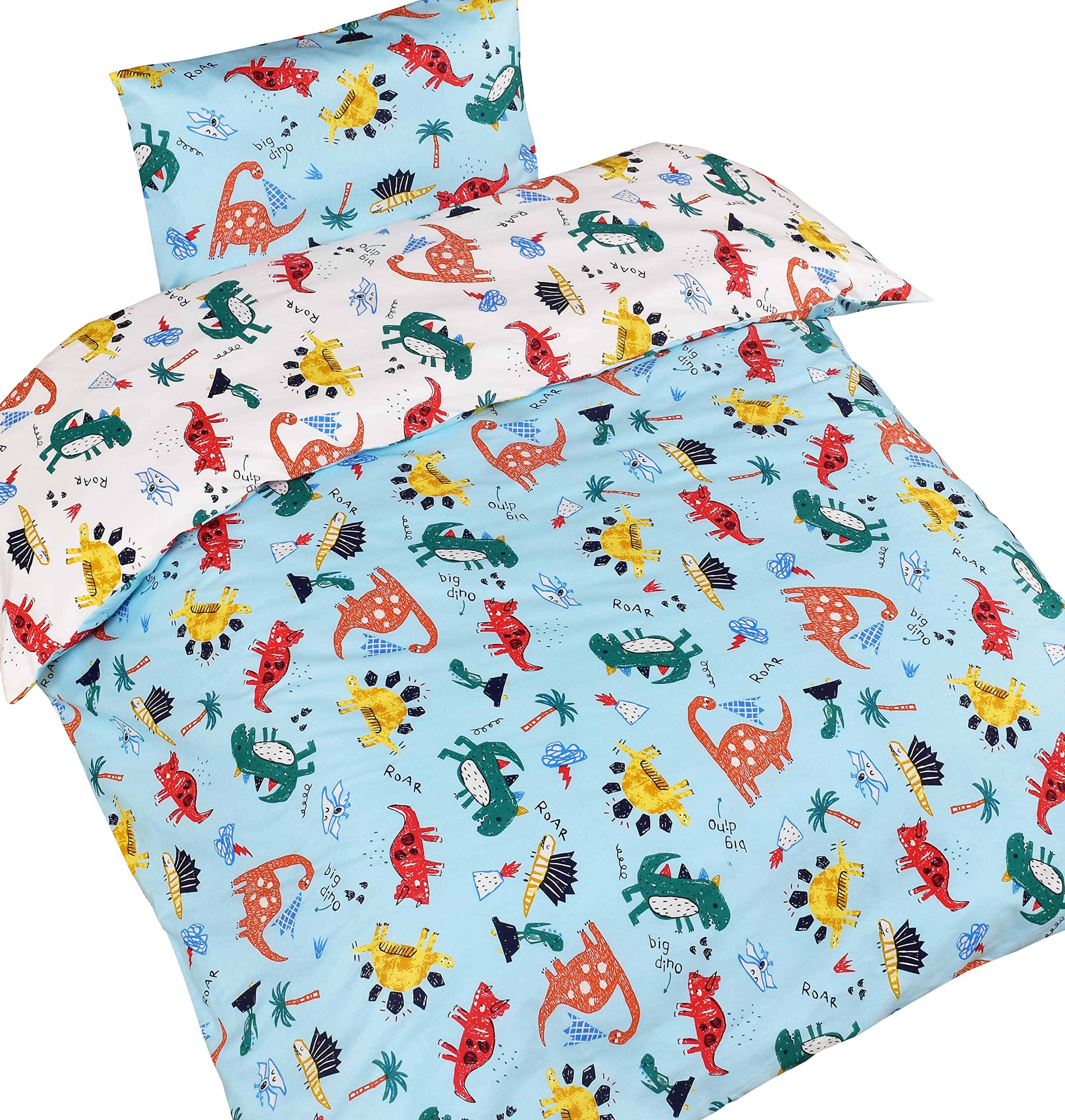 MEJU Dinosaur cartoon-design close-up for playful kids room decor