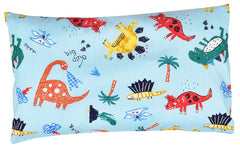 MEJU Dinosaur pillowcase 13x19 with plush comfort and fun design