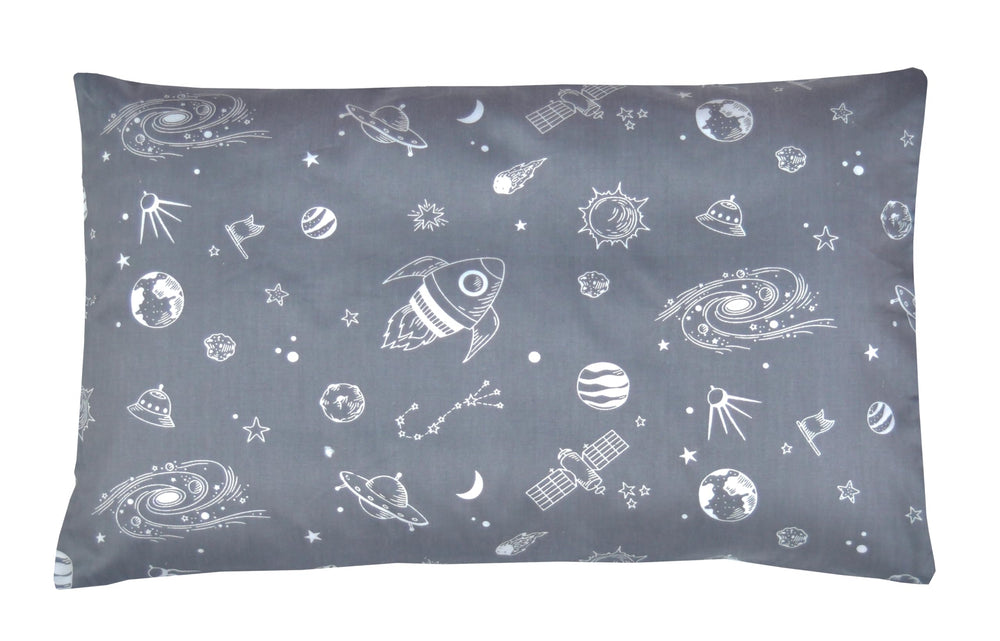 MEJU Rocket Planet bedroom decor image demonstrates a playful space-themed setup for kids.