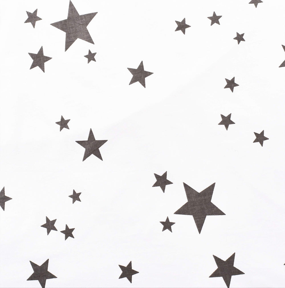 MEJU Star Twinkle cartoon design room scene emphasizing easy care with machine wash.