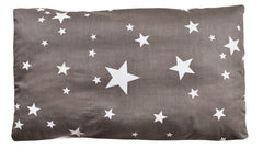 MEJU Star Twinkle duvet cover on bed highlighting playful cartoon design for cheerful kids' room.