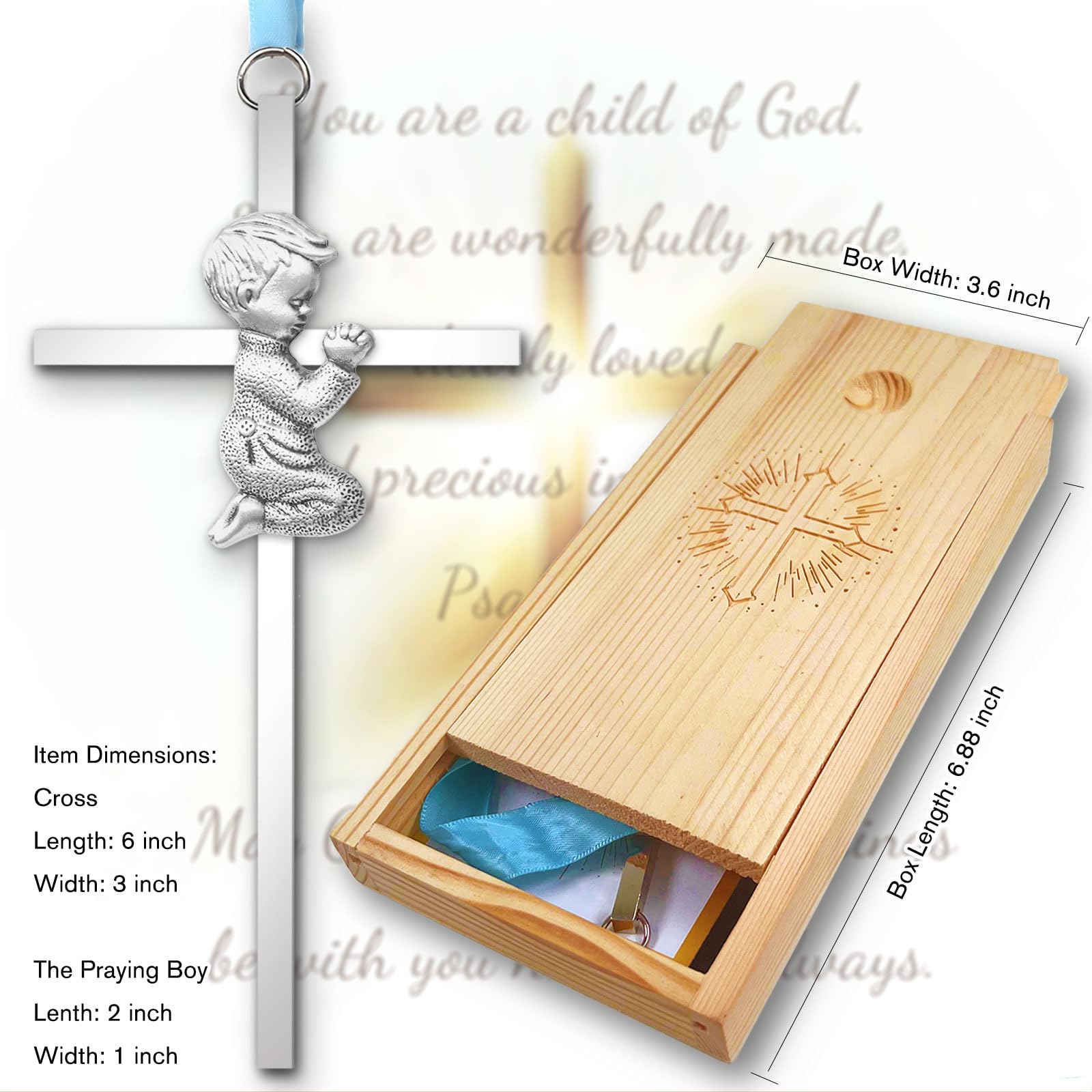 Meliatomia christening gift closeup highlighting detailed craftsmanship.