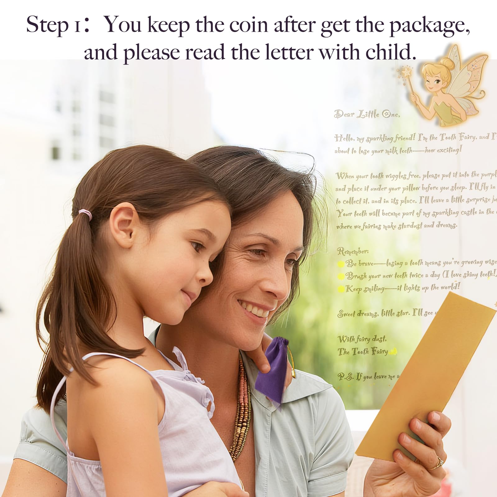 Meliatomia tooth fairy kit complete set creates a full magical experience.