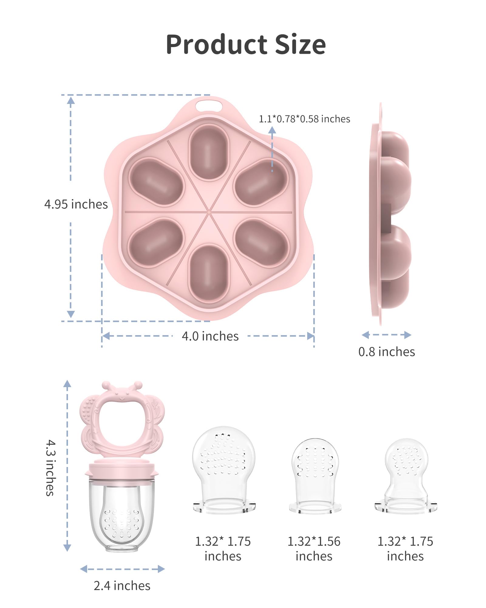Melican baby-led weaning friendly feeder supports developing hand-eye coordination.