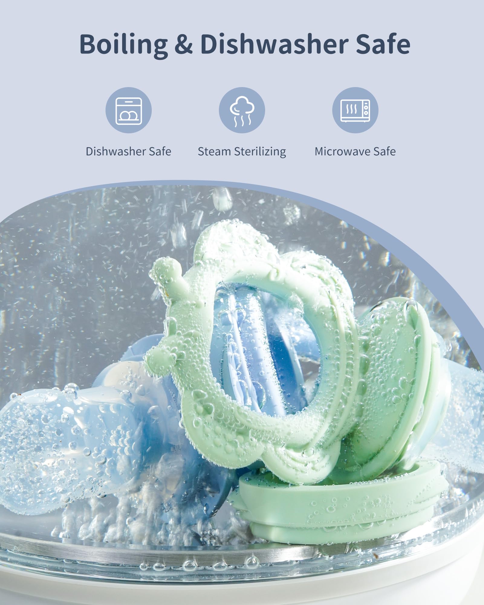 Melican dishwasher-safe feeder designed for easy cleanup after meals.