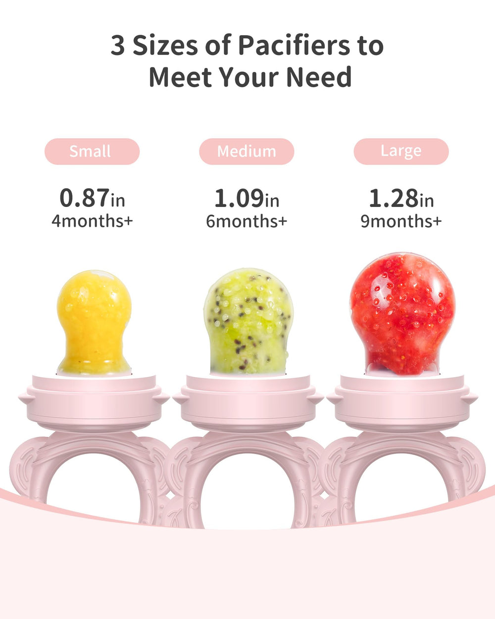 Melican freezer nibble tray creates breastmilk popsicles for teething relief and soothing texture.