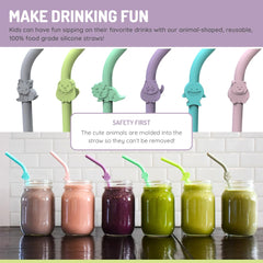 melii silicone straw cleaning brush included for quick upkeep