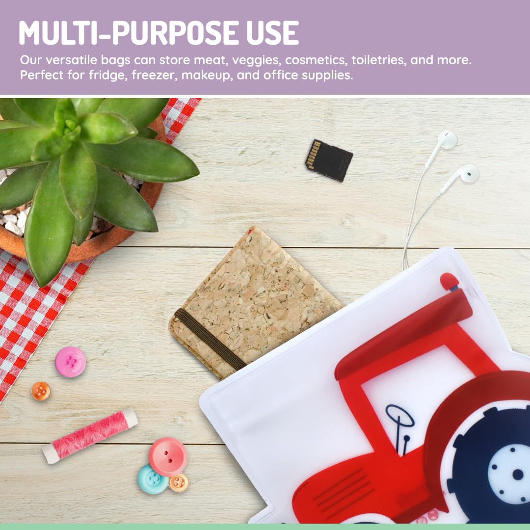 Melii easy to clean snack bags rinse and reuse after meals