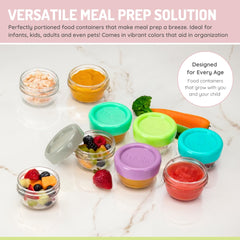 melii meal prep jar demonstrates reusable, eco-friendly storage for leftovers.