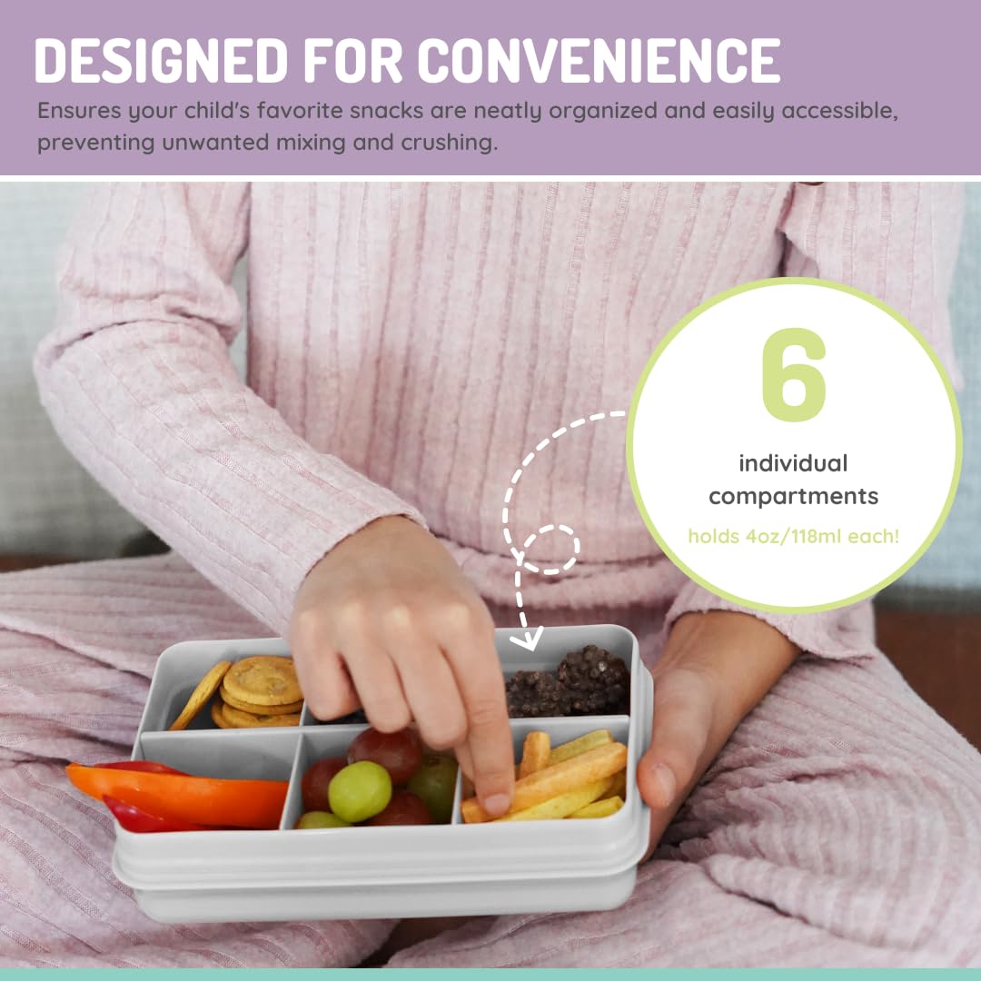melii Mini Snackle Box BPA-free design supports safe, everyday use.