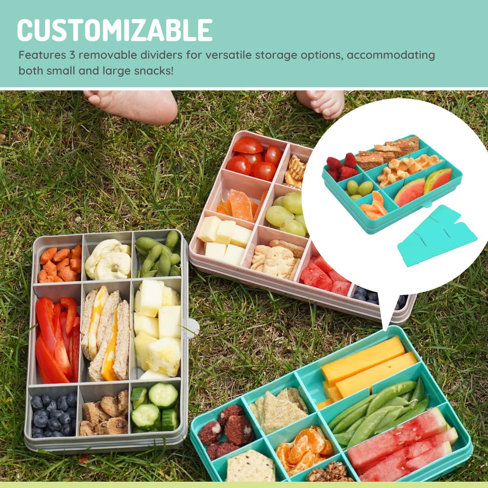 melii Snackle Box compact and portable design for on-the-go meals