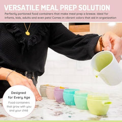 melii Snap and Go BPA-free materials ensure safe, family-friendly storage for homemade foods.