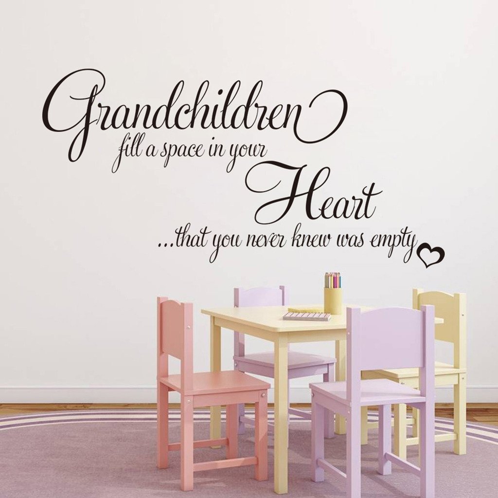 Melostu nursery decor wall sticker adds gentle inspiration to child's room