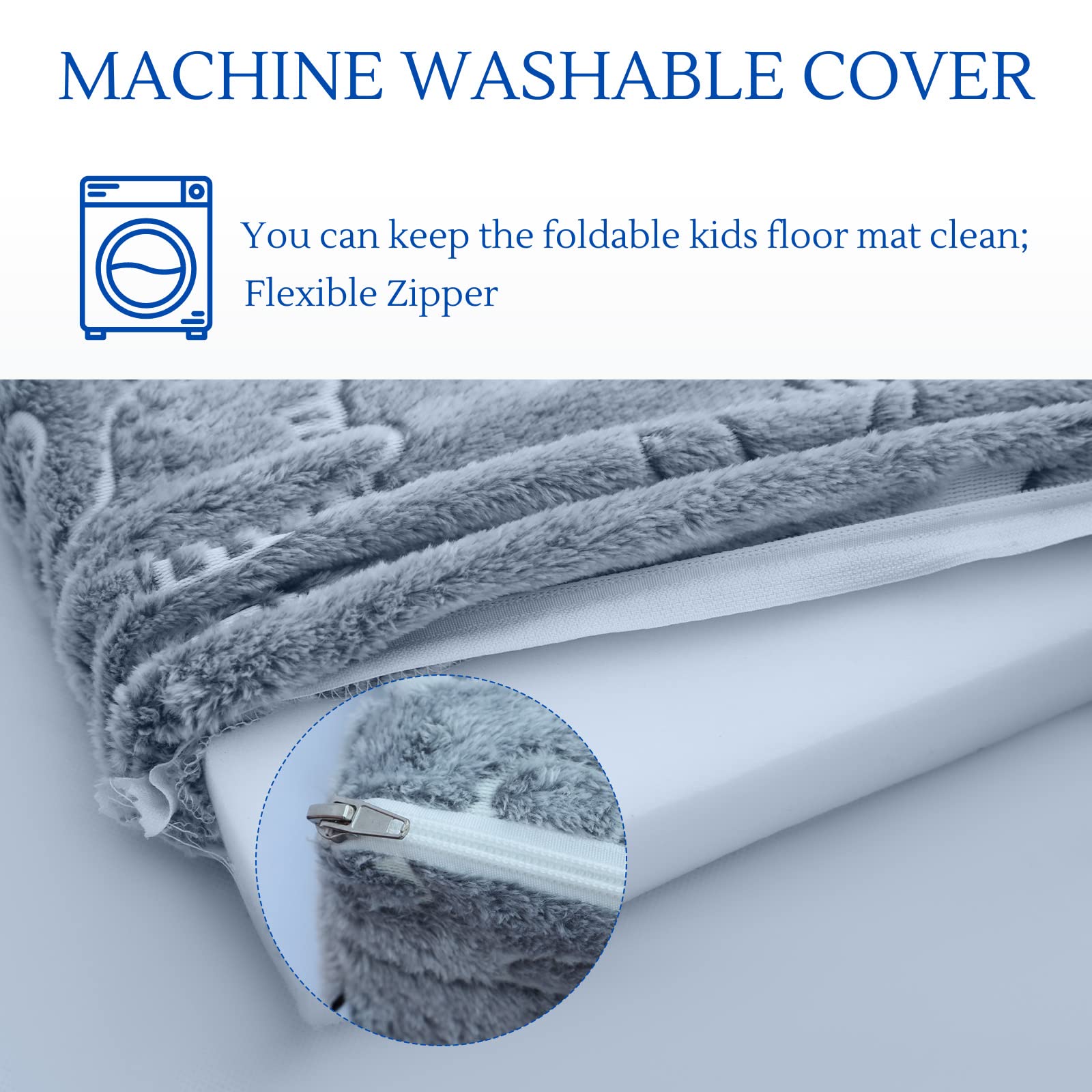 MeMoreCool 6x4 ft mat ready for quick storage when not in use.