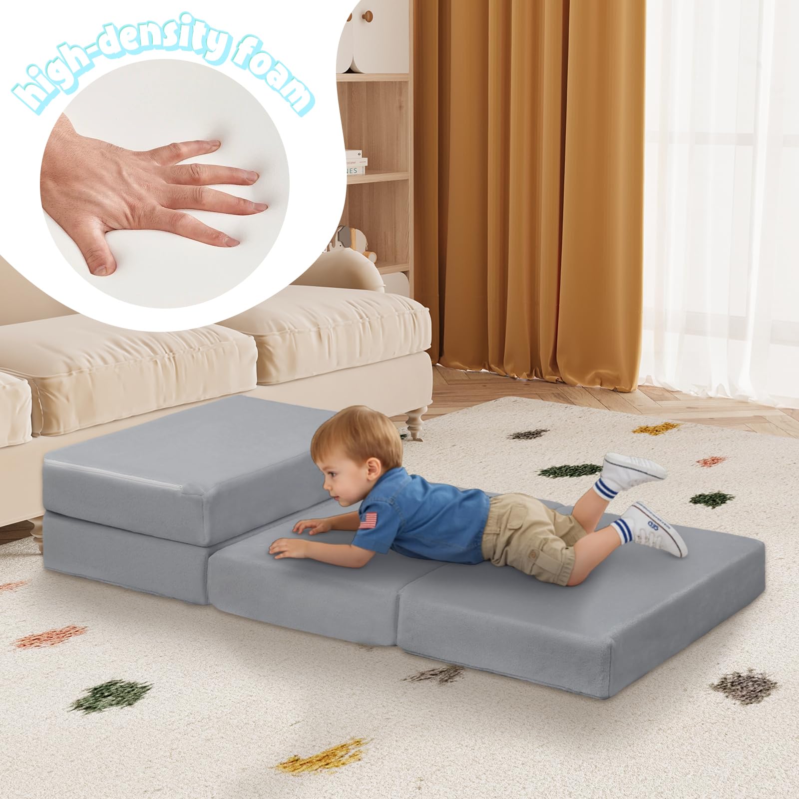 MeMoreCool Machine-washable cover keeps the nap mat clean