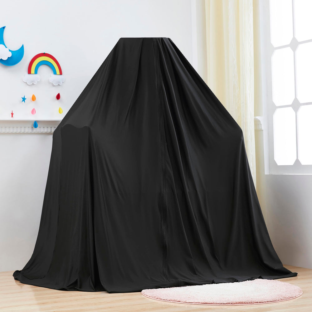 Mengersi blackout tent includes air vents to keep air fresh.
