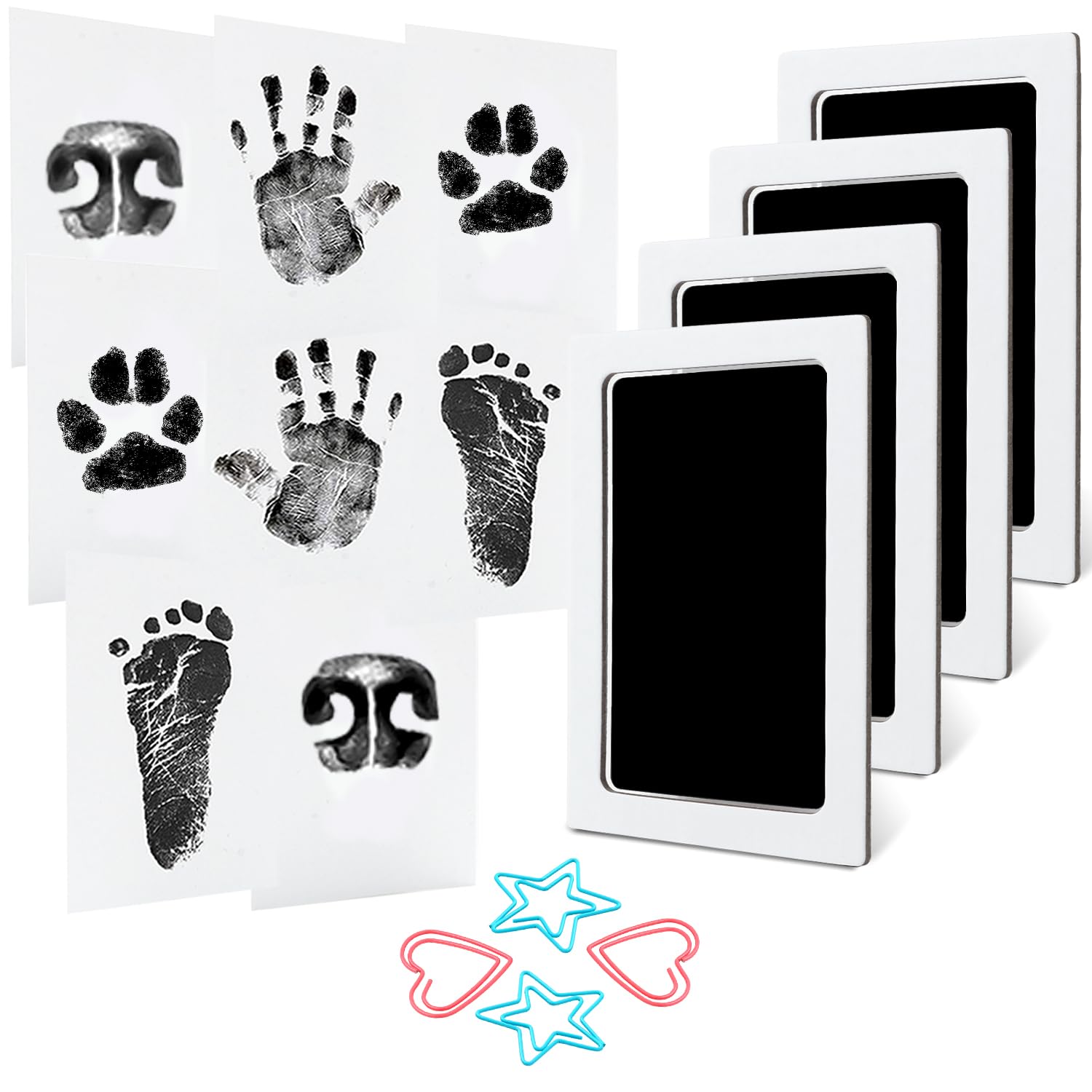 MengNi inkless pad for baby handprint delivers a mess-free keepsake