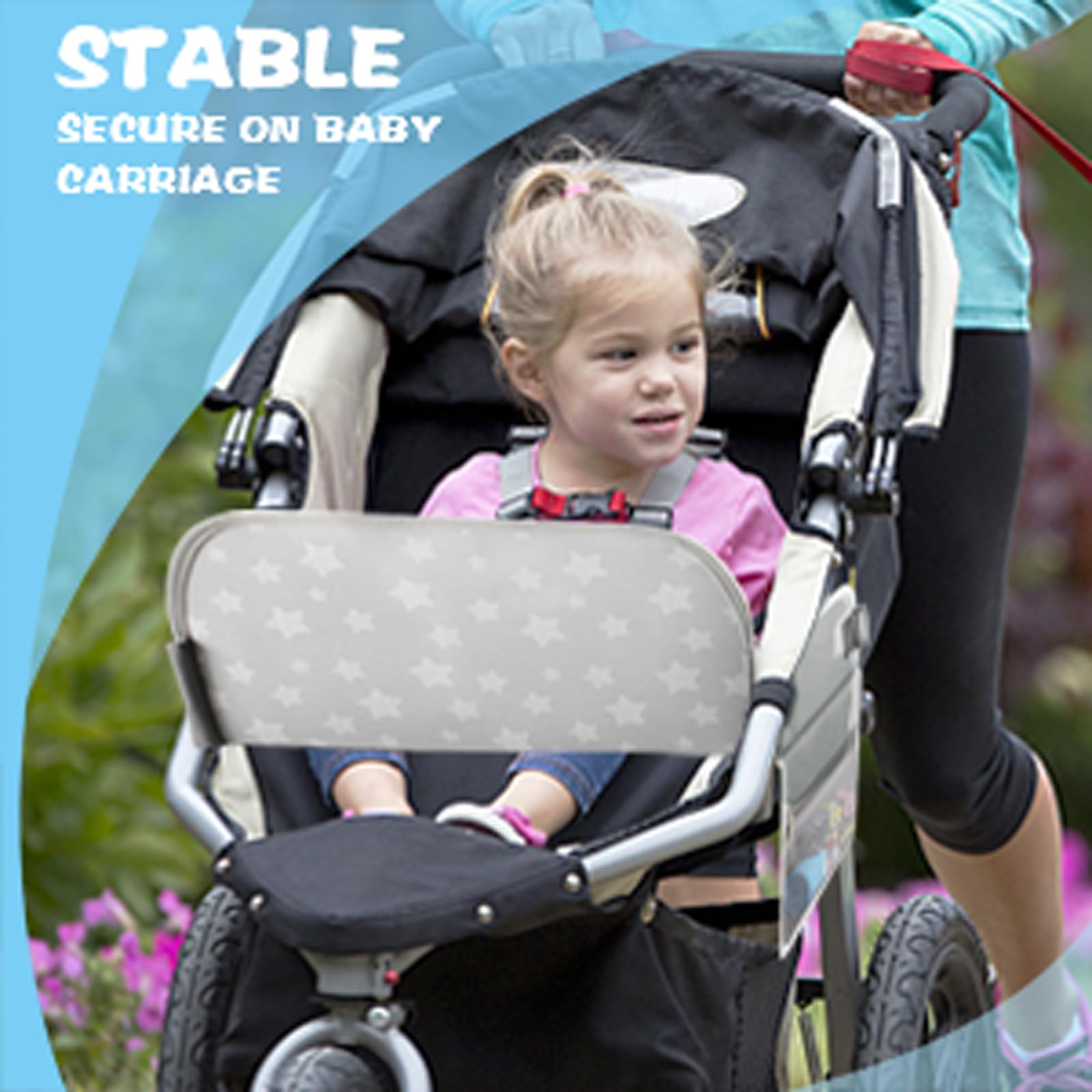 MENZOKE Kids Travel Tray collapsible storage keeps toys tidy.
