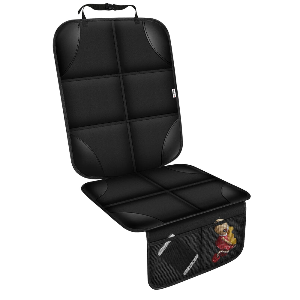 Meolsaek car seat protector full-coverage design shields seats from spills
