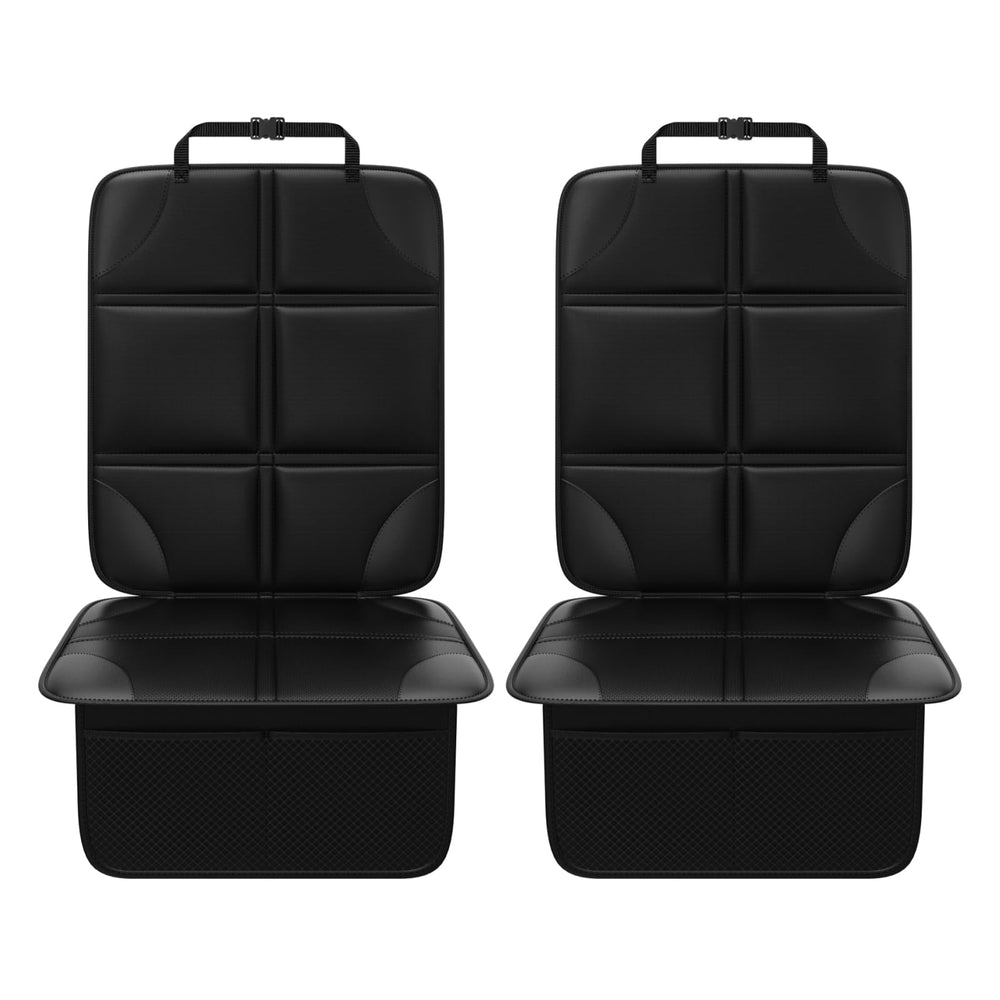 Meolsaek car seat protector with thicker padding for long-trip comfort