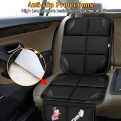 Meolsaek waterproof car seat cover keeps spills from reaching upholstery.