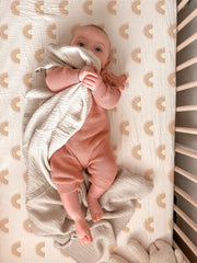 Meowcards crib sheet 28x52 fit standard crib mattresses