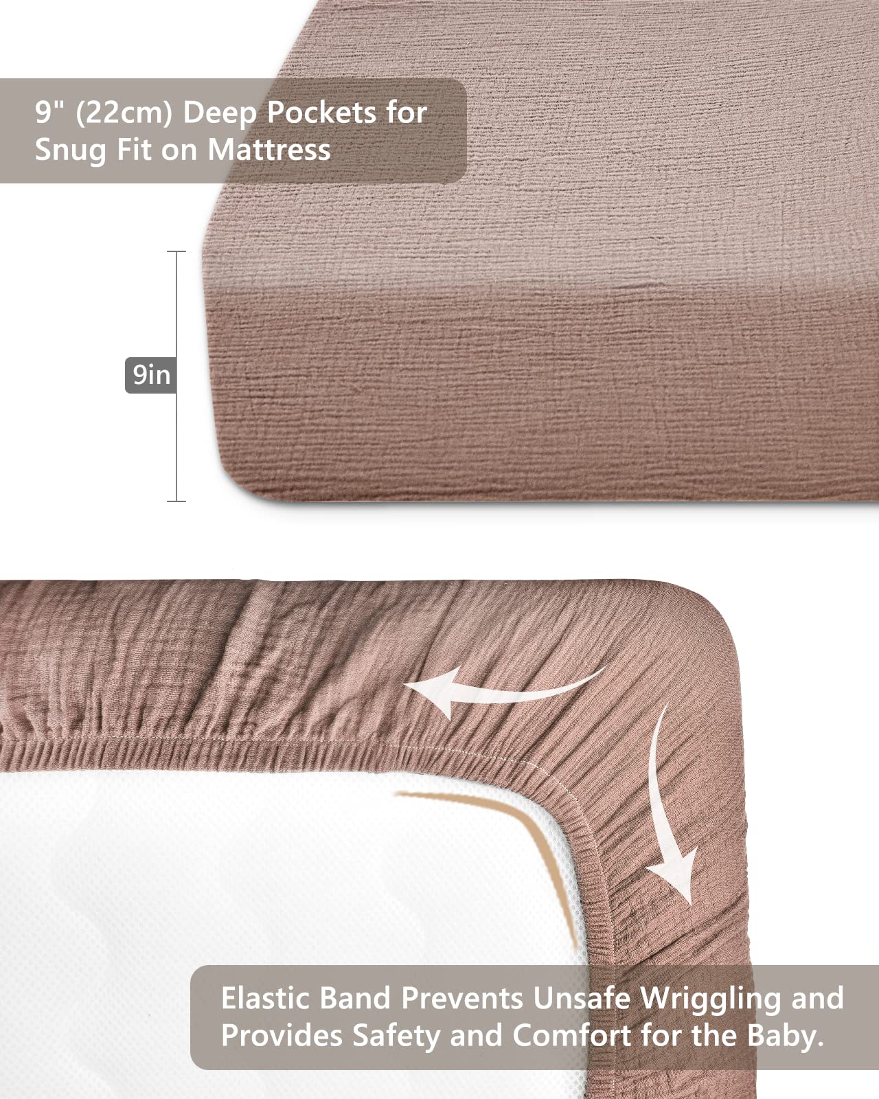 Meowcards crib sheets color palette helps coordinate nursery bedding