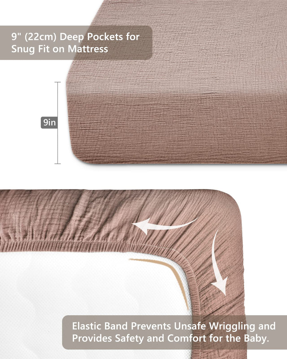 Meowcards crib sheets color palette helps coordinate nursery bedding