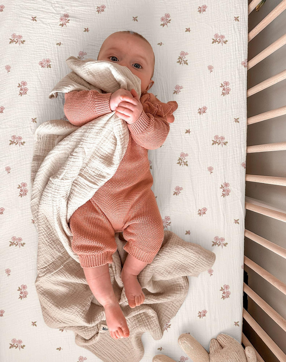 Meowcards mini crib sheets are machine washable, making laundry simpler for busy parents