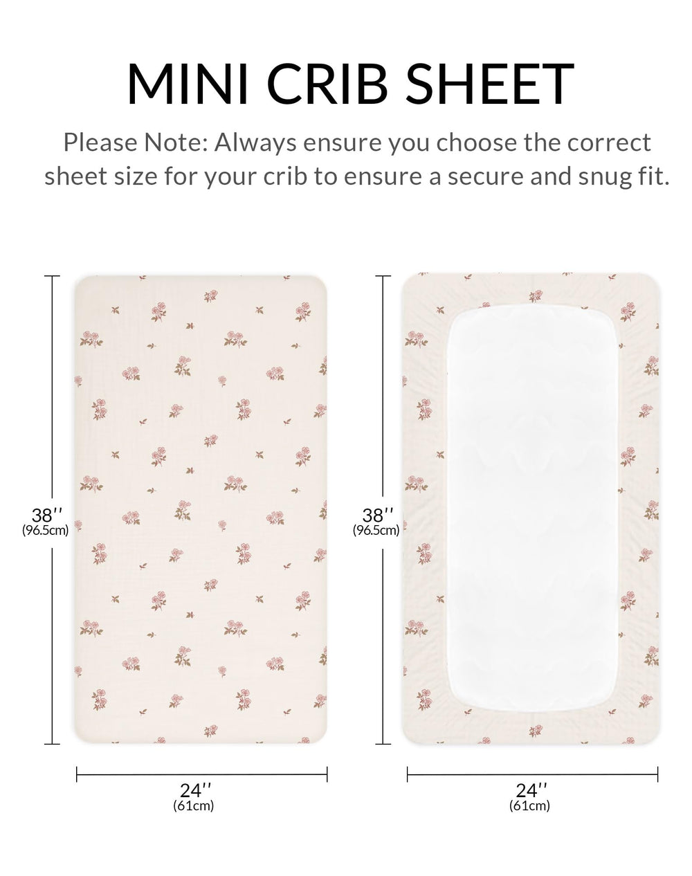 Meowcards mini crib sheets muslin texture highlights breathable comfort for nap time