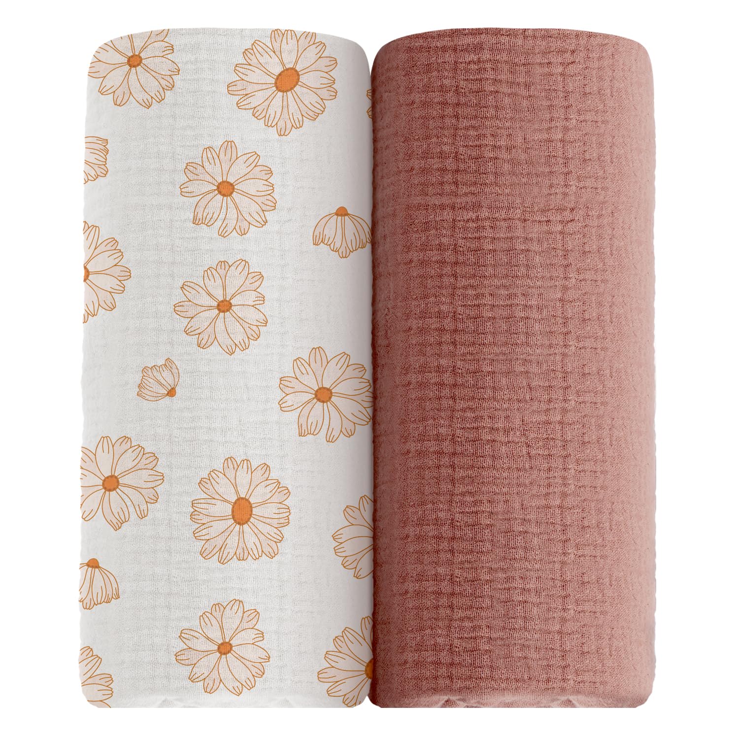 meowcards muslin swaddle soft texture closeup highlights ultra-soft fabric for baby comfort