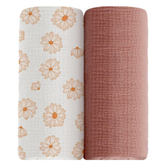 meowcards muslin swaddle soft texture closeup highlights ultra-soft fabric for baby comfort