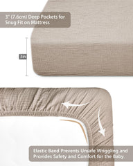 Meowcards pack-n-play-sheet-snug-fit-39x27x3 demonstrates compatibility with cribs