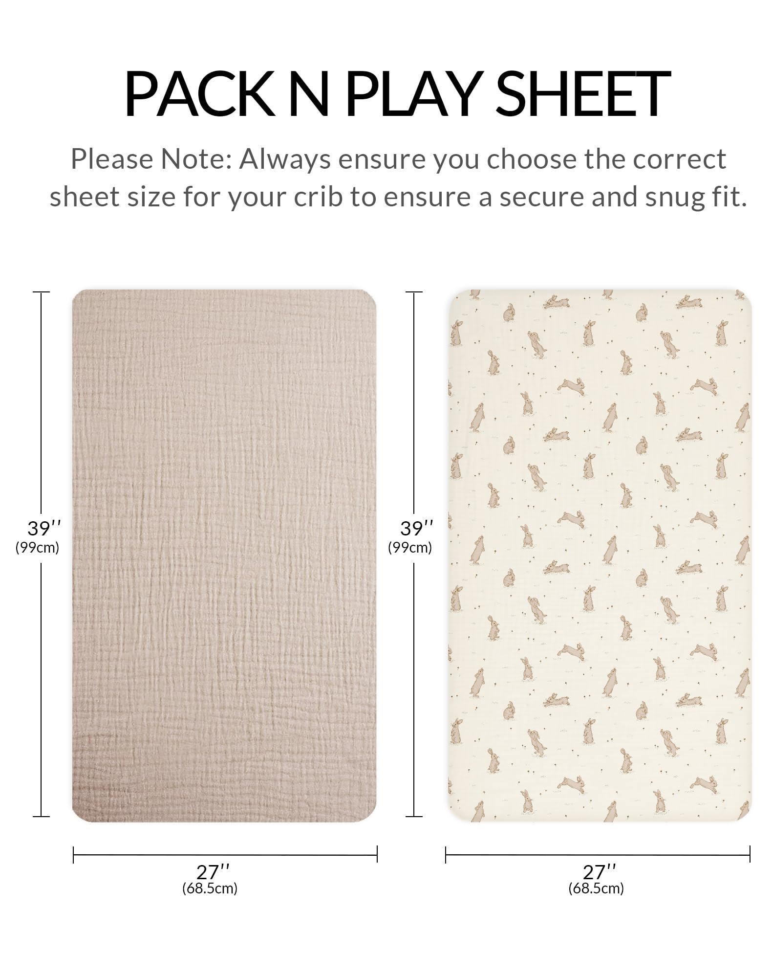 Meowcards pack-n-play-sheets-baby-sleep-scene shows breathable, soothing sleep surface.