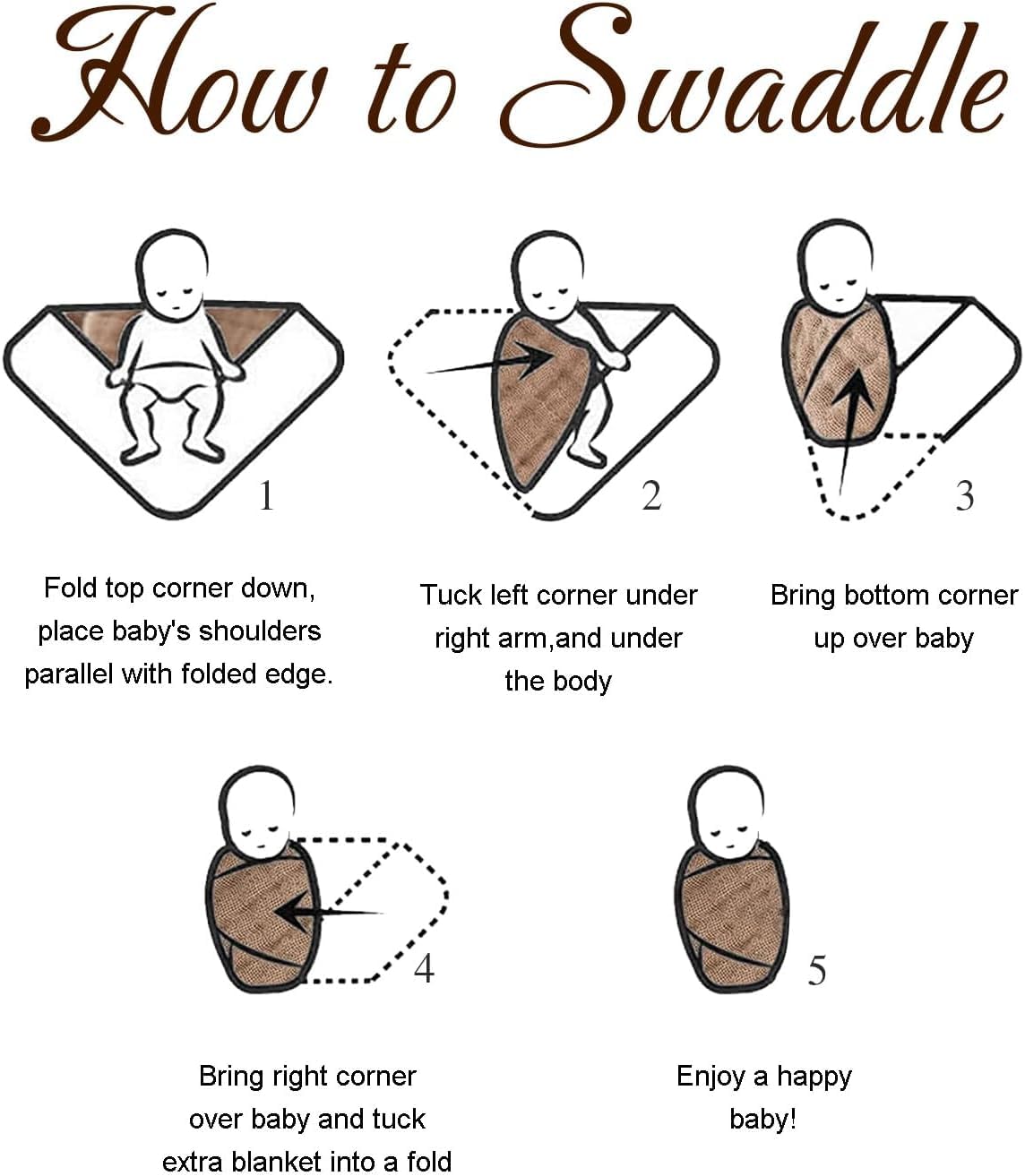 Meowcards 47x47 size offers generous coverage for swaddling or nursing