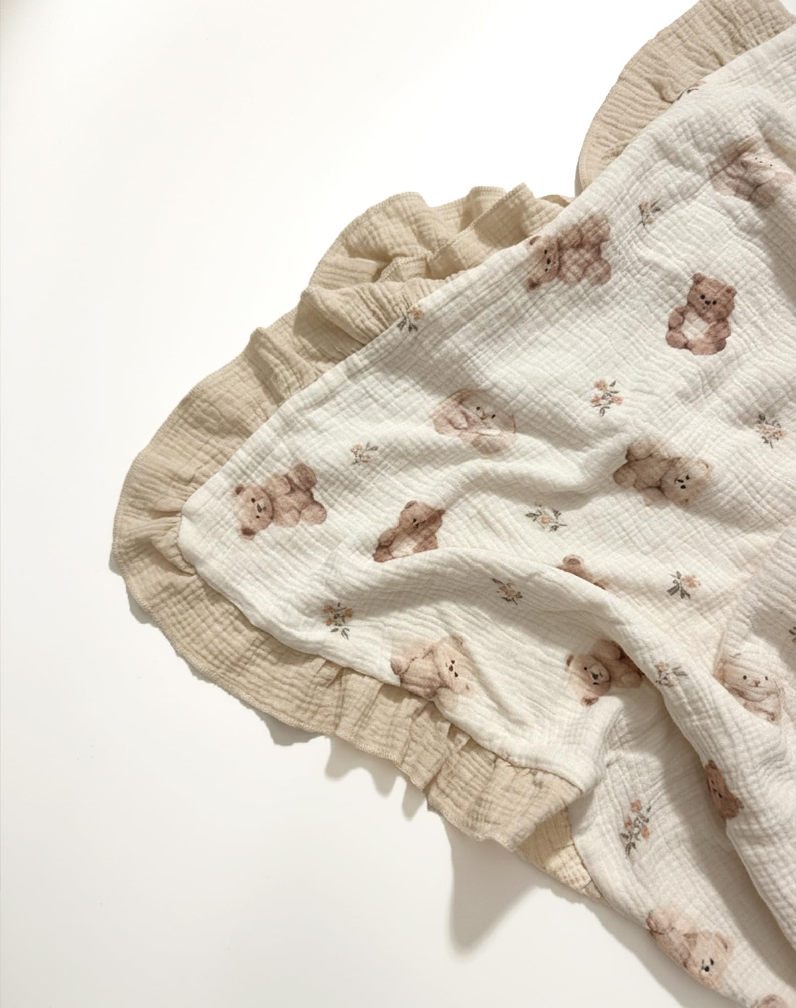 Meowcards swaddle Morandi colors palette adds calm, stylish nursery décor.