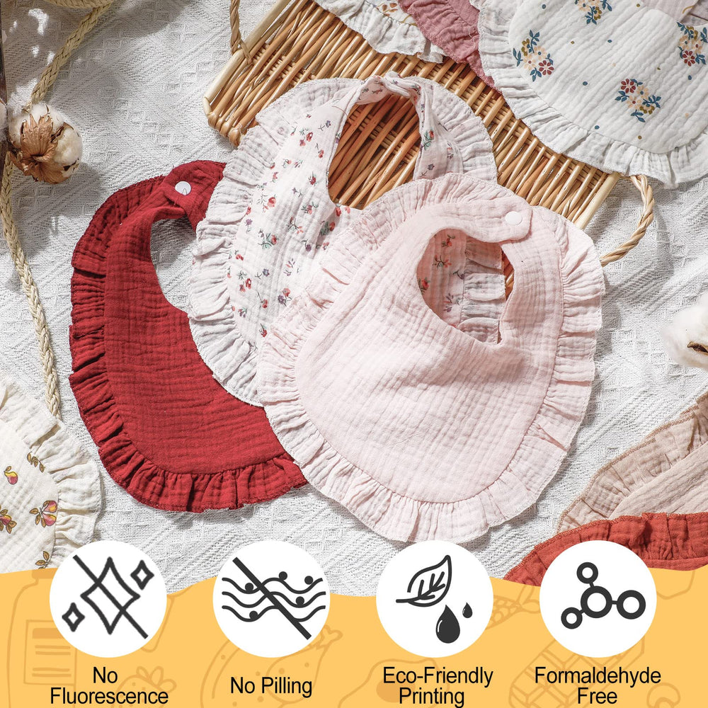 Mepase gift-ready bib set offers practical style for baby showers or holidays.
