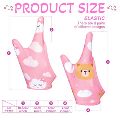 Mepase guard gloves worn on a child's hand demonstrate soft, breathable fiber.
