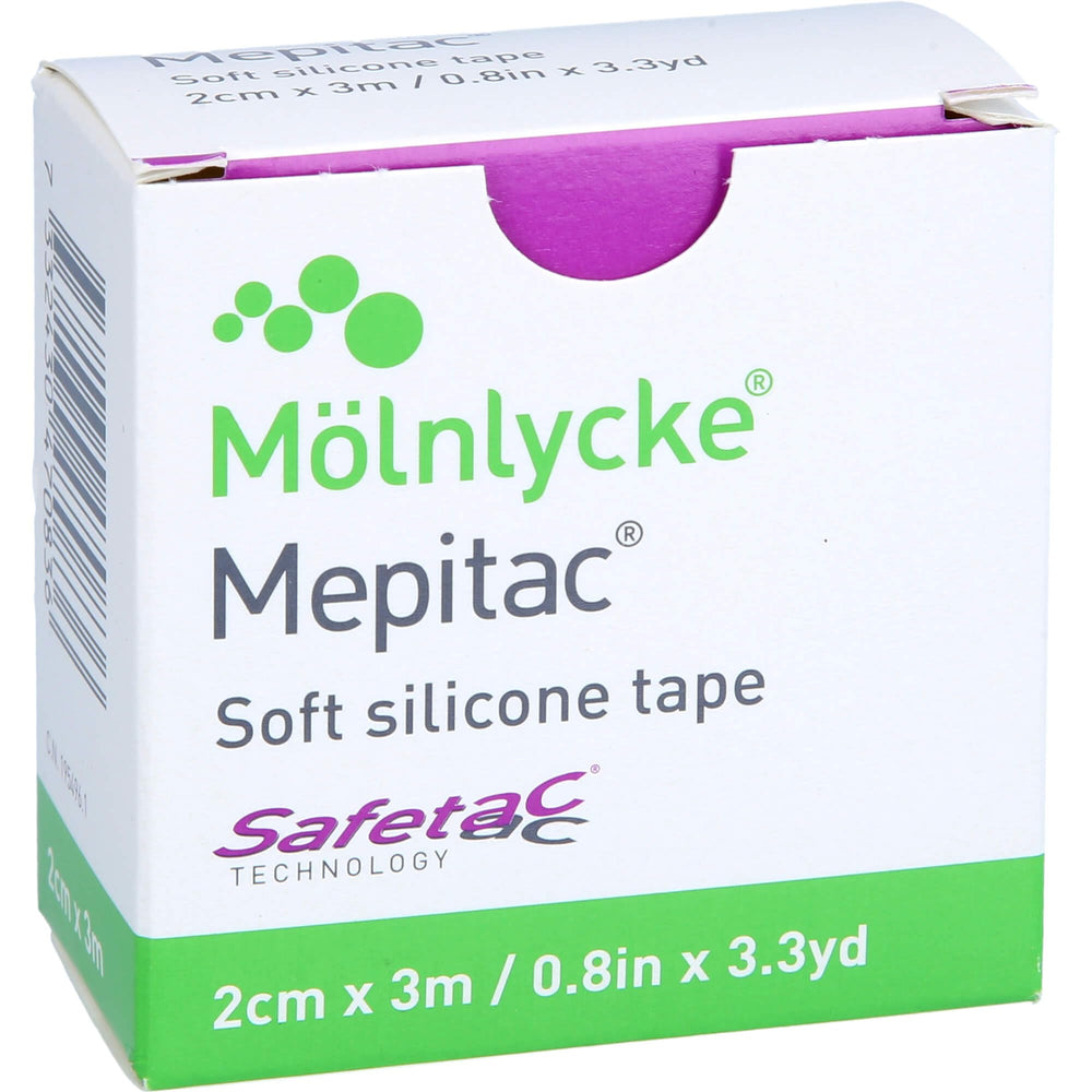 Mepitac roll in use shows fixation of dressings and tubes
