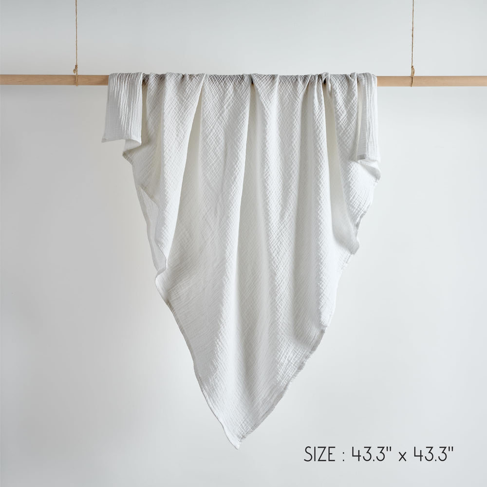 Meracorallo muslin swaddle blanket soft touch aids cozy nap times.