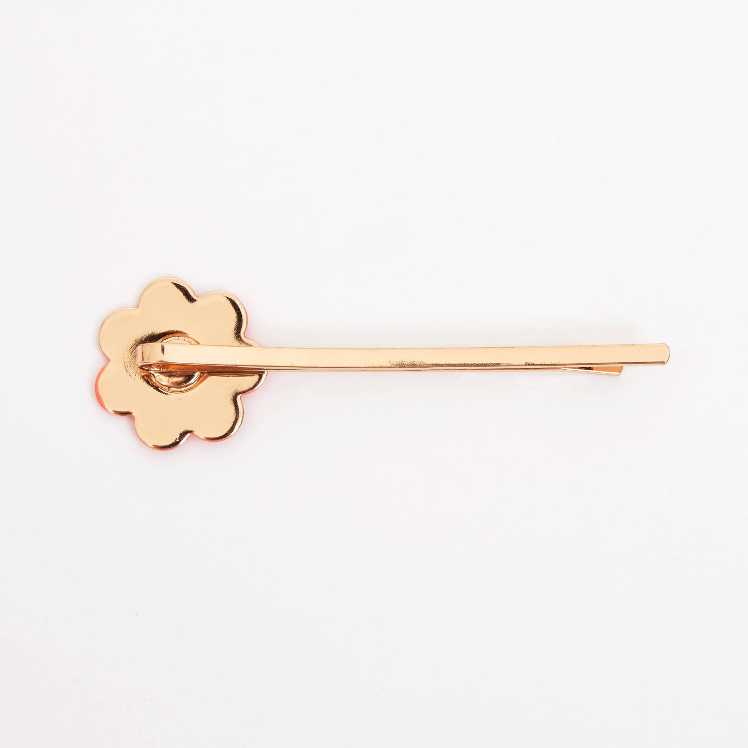 Meri Meri daisy enamel hair slides in gilt brass illuminate braids