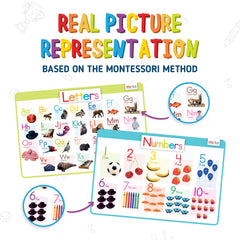 Merka placemats show spill-resistant backing protecting the table during meals.