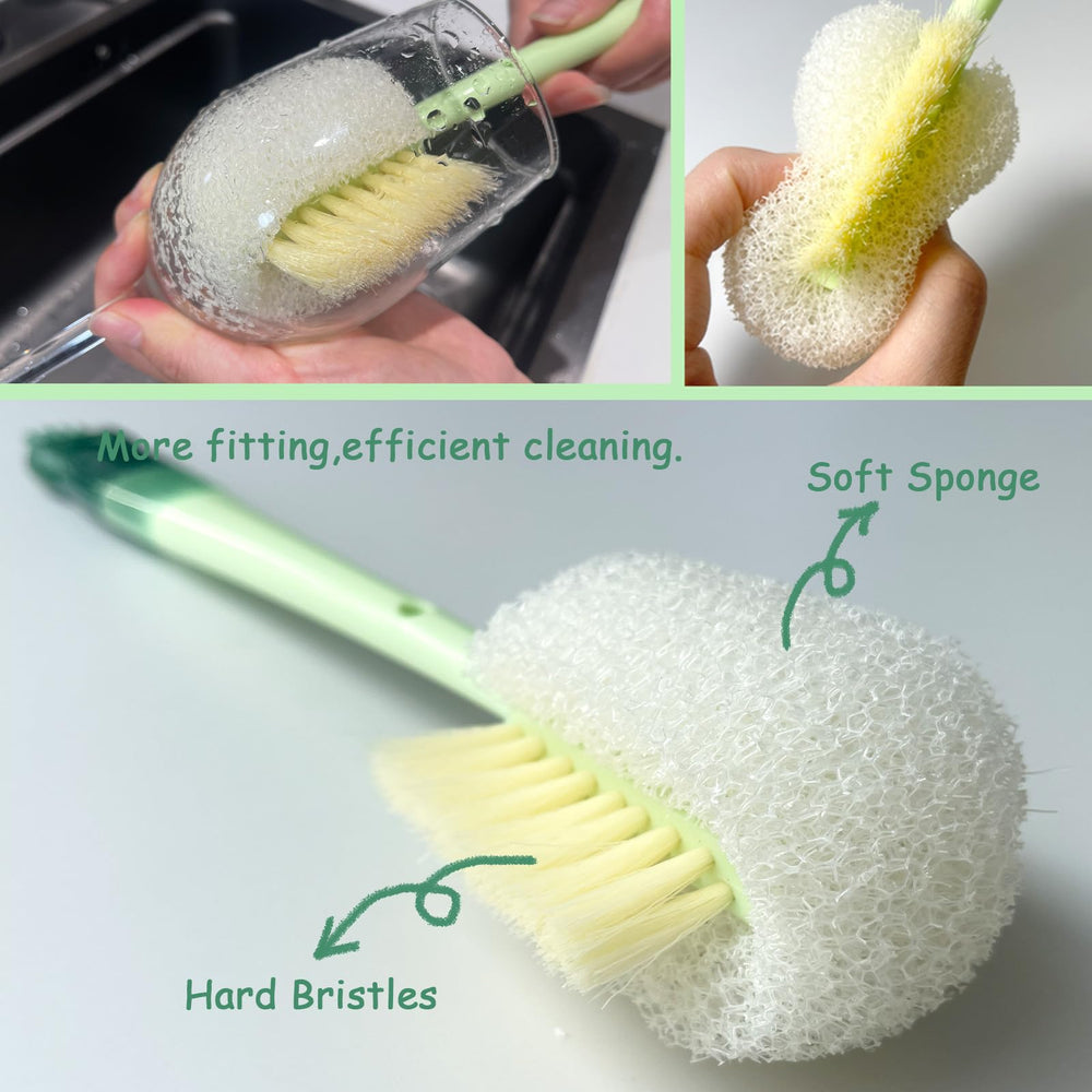 Meruya bottle lid-groove cleaner reaches tight corners and grooves