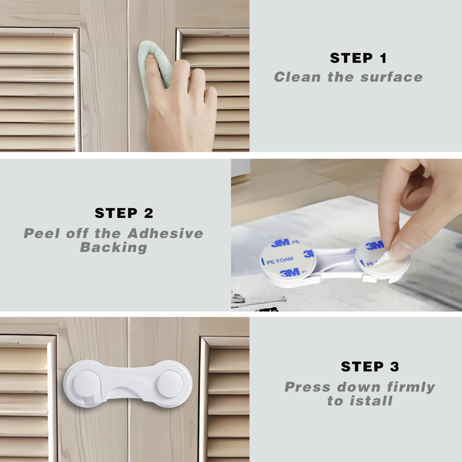 Metoluar lock adhesive removal with heat method illustrated for easy cleanup.